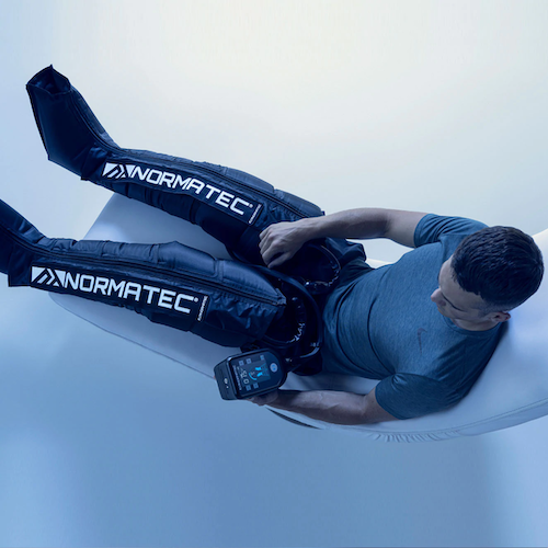 Normatec compression therapy equipment at mActivity