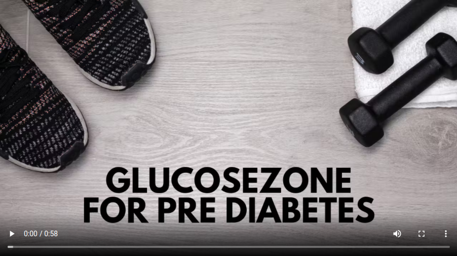 GlucoseZone for pre-diabetes